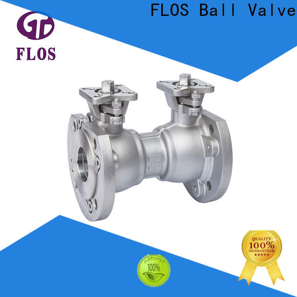 FLOS manual uni-body ball valve manufacturers for closing piping flow