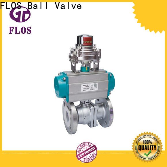 FLOS New 2-piece ball valve manufacturers for closing piping flow
