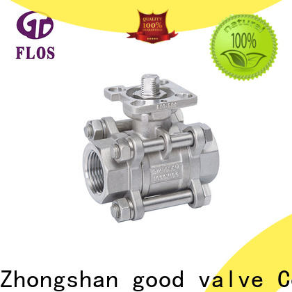 FLOS Top three piece ball valve manufacturers for closing piping flow