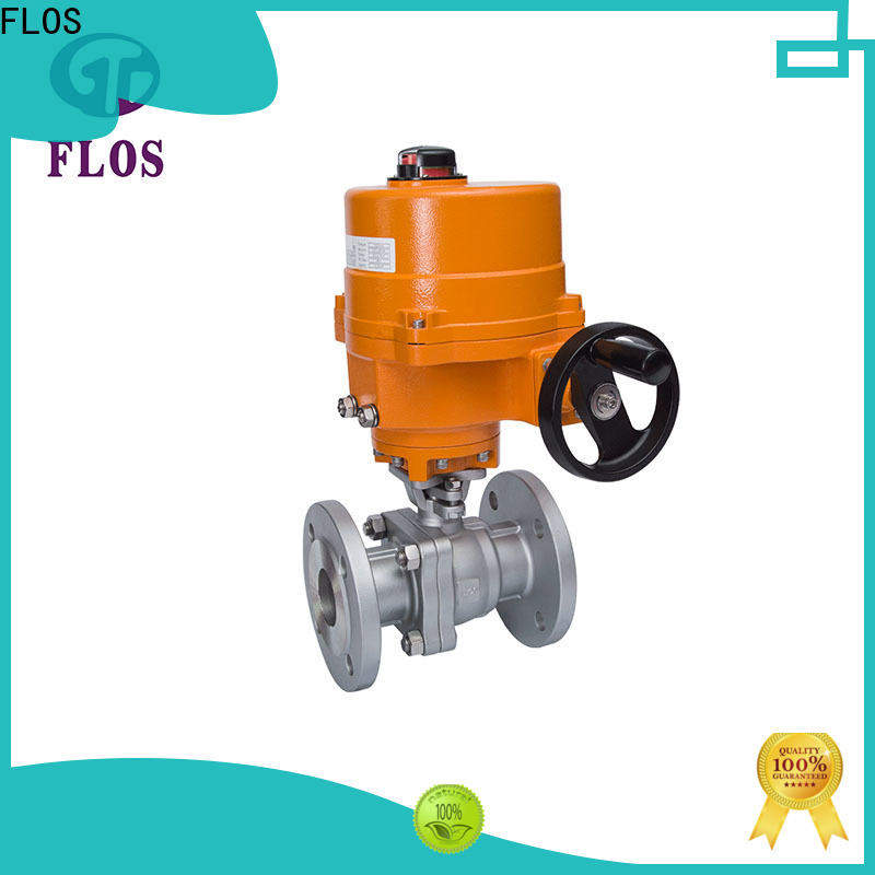 FLOS Custom two piece ball valve manufacturers for opening piping flow