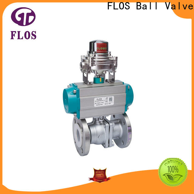 FLOS highplatform 2 piece stainless steel ball valve factory for directing flow