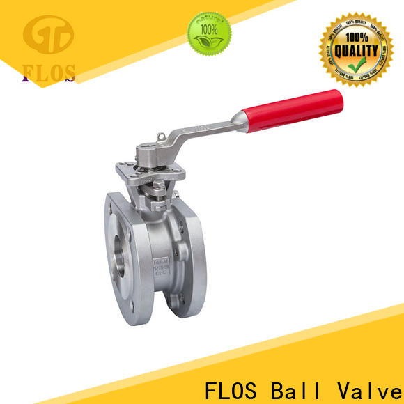FLOS ball single piece ball valve for business for closing piping flow