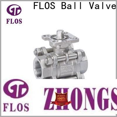FLOS pc 3 piece stainless ball valve company for directing flow