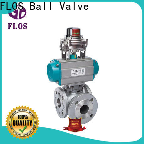 FLOS highplatform three way valve Suppliers for closing piping flow