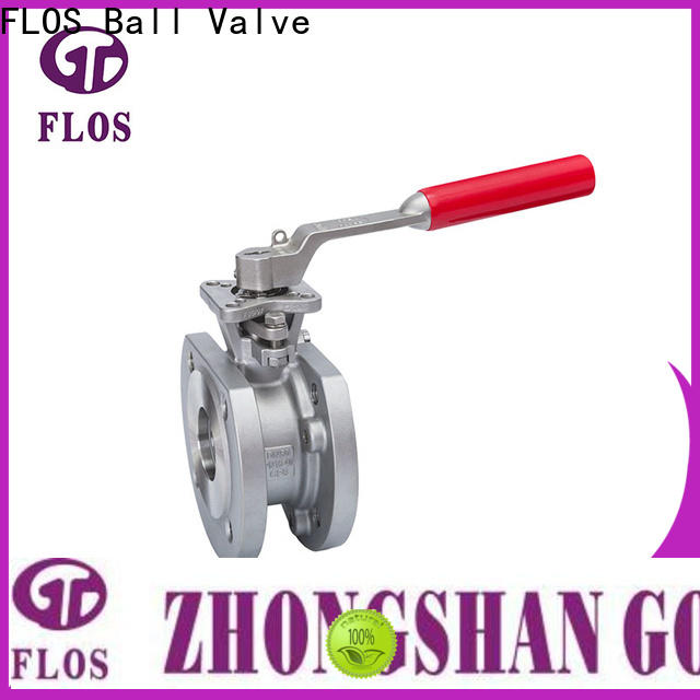FLOS economic 1 pc ball valve Supply for opening piping flow