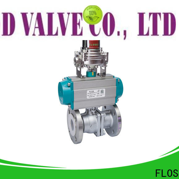 FLOS switchflanged ball valves manufacturers for closing piping flow