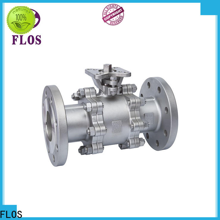 FLOS switch 3 piece stainless ball valve Supply for directing flow