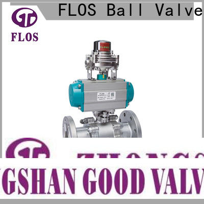 FLOS pneumaticworm 3-piece ball valve Supply for directing flow