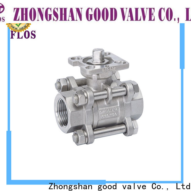 Best 3 piece stainless steel ball valve pneumaticworm Suppliers for closing piping flow