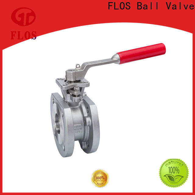 FLOS pc 1-piece ball valve factory for closing piping flow