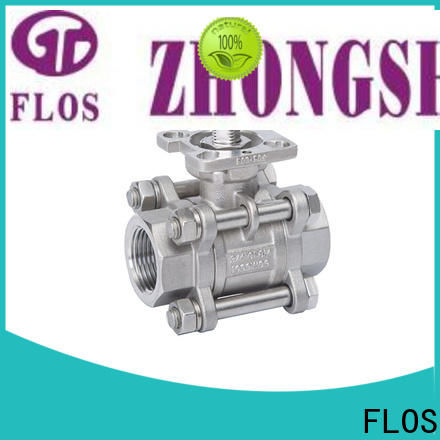 FLOS High-quality three piece ball valve manufacturers for closing piping flow