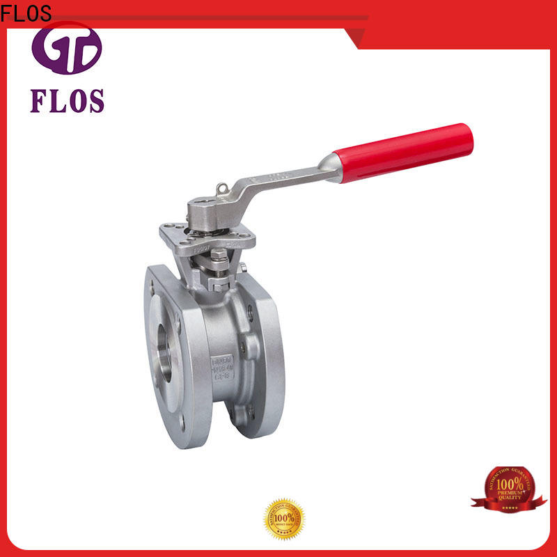 FLOS double one piece ball valve Suppliers for opening piping flow