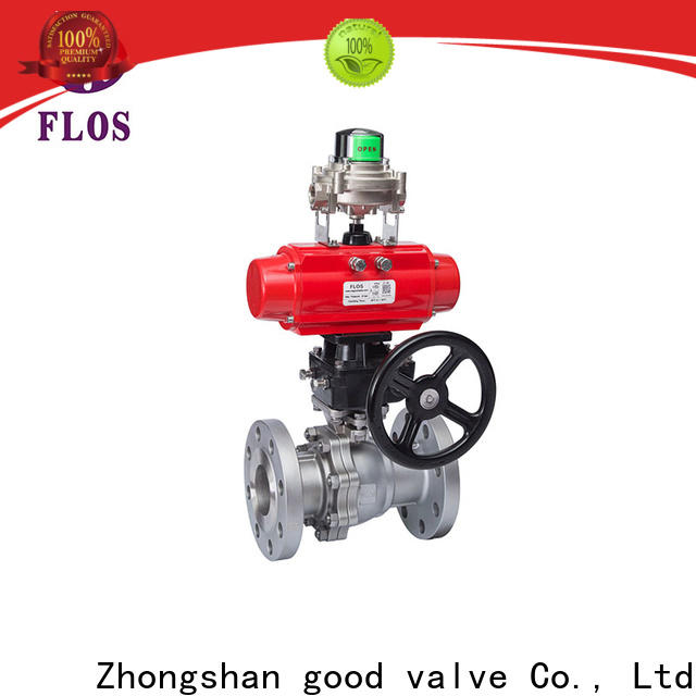FLOS flanged stainless ball valve company for directing flow