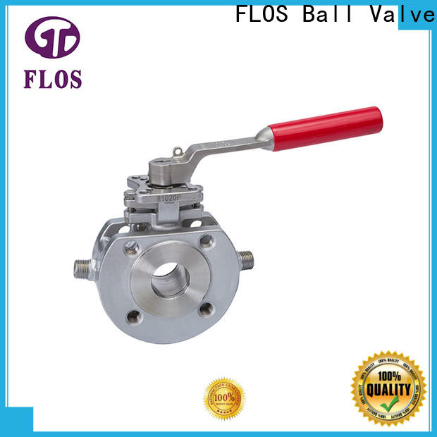 FLOS stainless one piece ball valve Suppliers for opening piping flow