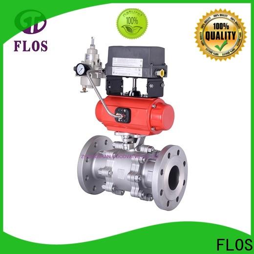 FLOS openclose three piece ball valve manufacturers for directing flow