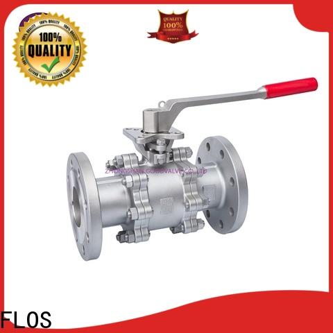 FLOS pc stainless valve factory for opening piping flow
