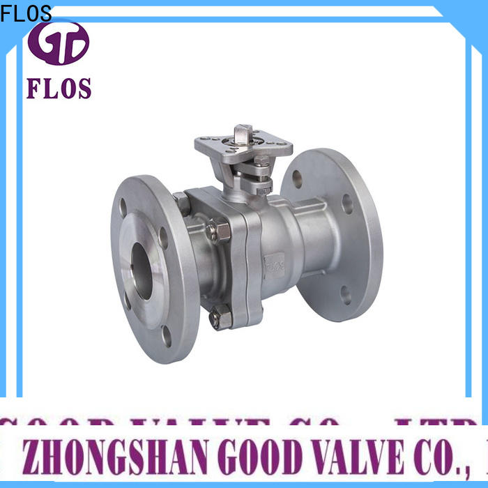 FLOS pneumatic 2-piece ball valve Supply for closing piping flow