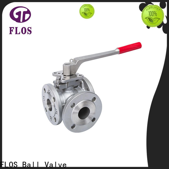 FLOS switchflanged three way valve factory for directing flow
