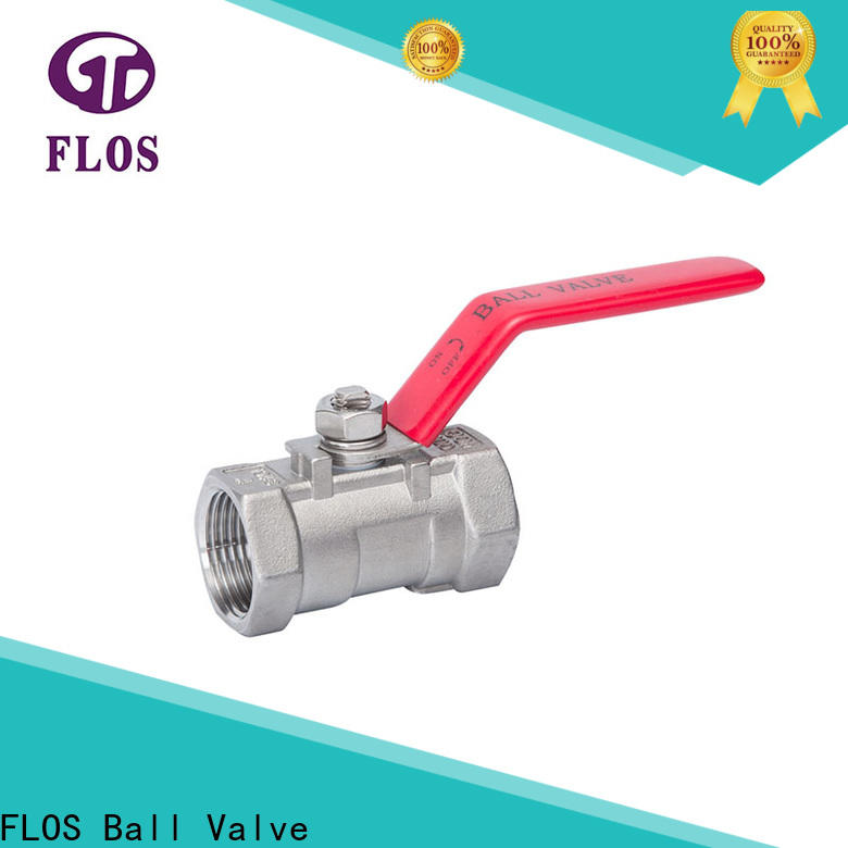 FLOS Wholesale single piece ball valve manufacturers for opening piping flow