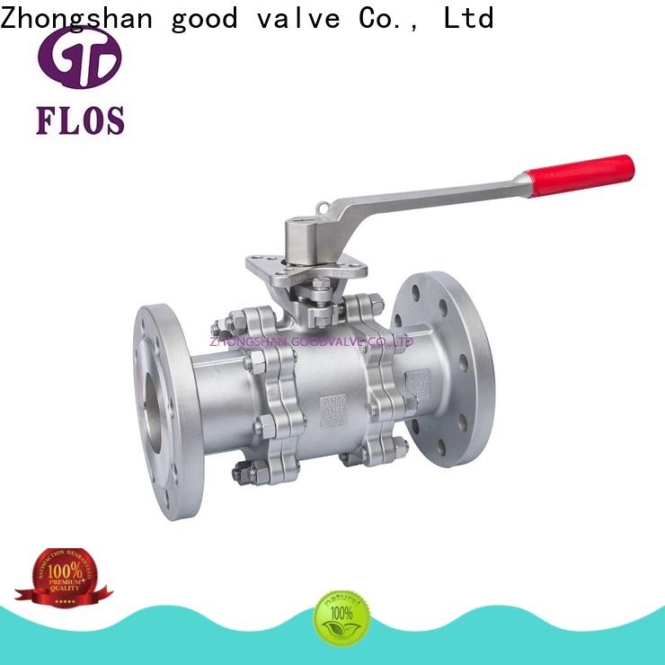FLOS pneumatic 3 piece stainless steel ball valve Suppliers for opening piping flow