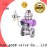 Wholesale 2-piece ball valve switchflanged manufacturers for closing piping flow