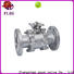 Top three piece ball valve switchflanged Supply for directing flow