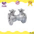 New one piece ball valve valveflanged manufacturers for opening piping flow