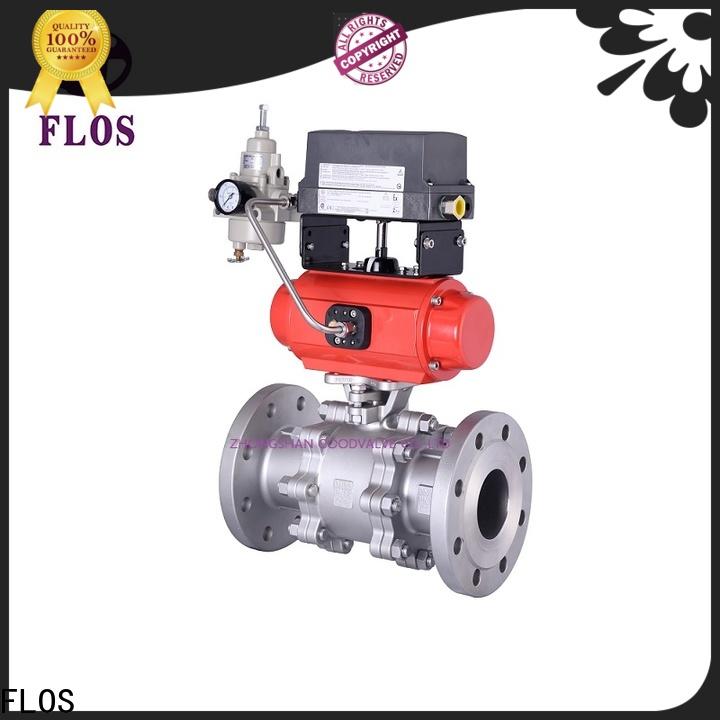 FLOS Best 3 piece stainless ball valve Supply for opening piping flow