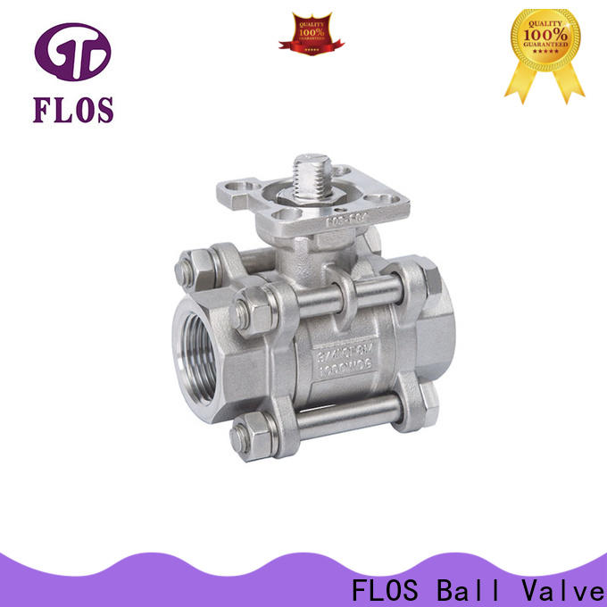 Custom 3 piece stainless steel ball valve switch factory for directing flow