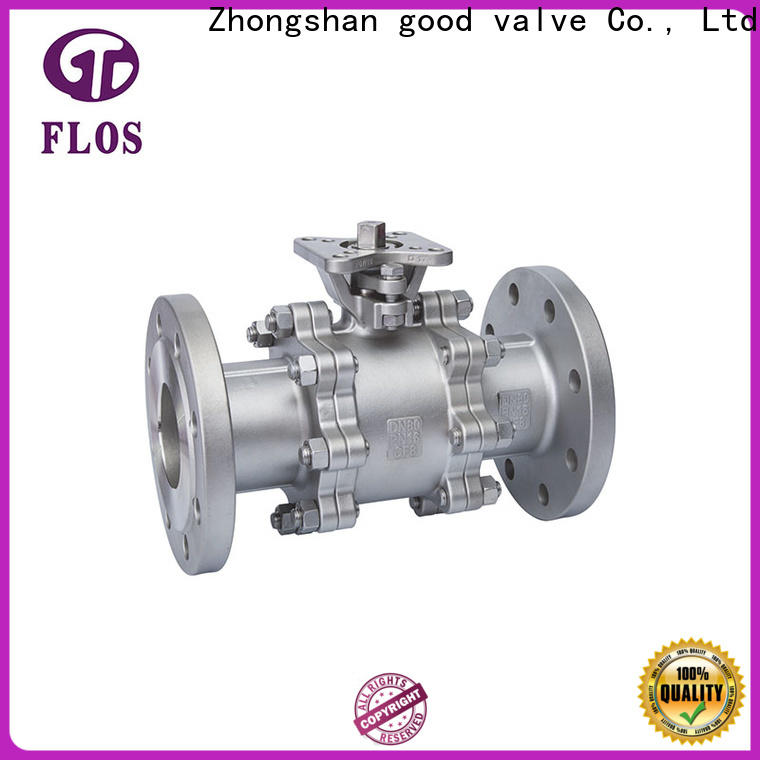 FLOS position 3 piece stainless steel ball valve manufacturers for directing flow