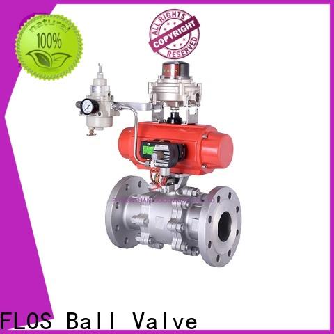 Latest 3 piece stainless ball valve ends factory for closing piping flow