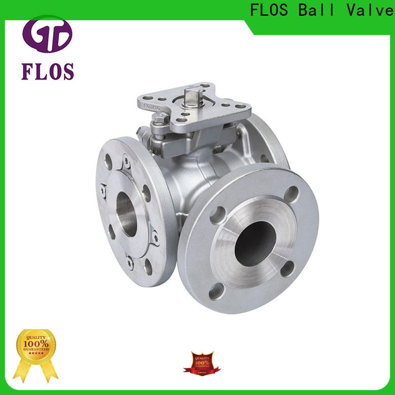 FLOS Wholesale three way ball valve company for opening piping flow