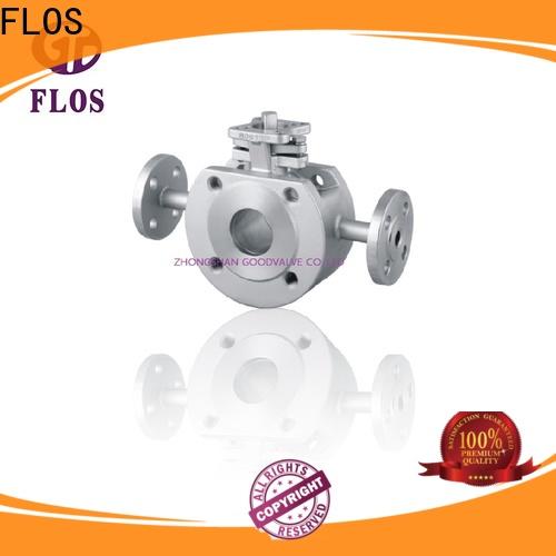 FLOS New 1 piece ball valve factory for closing piping flow