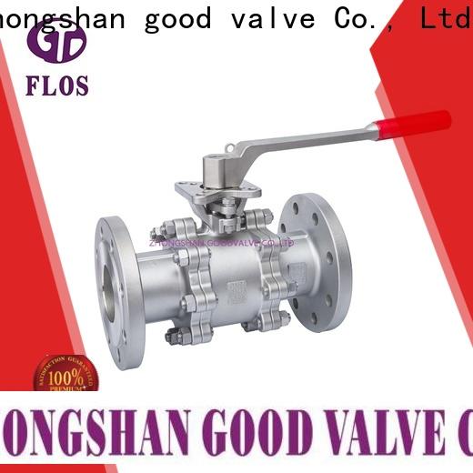 FLOS pneumaticworm 3 piece stainless ball valve factory for opening piping flow