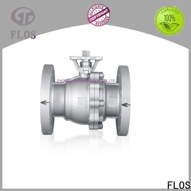 FLOS Best 2 piece stainless steel ball valve factory for closing piping flow