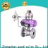 Top 2 piece stainless steel ball valve pneumaticworm factory for directing flow