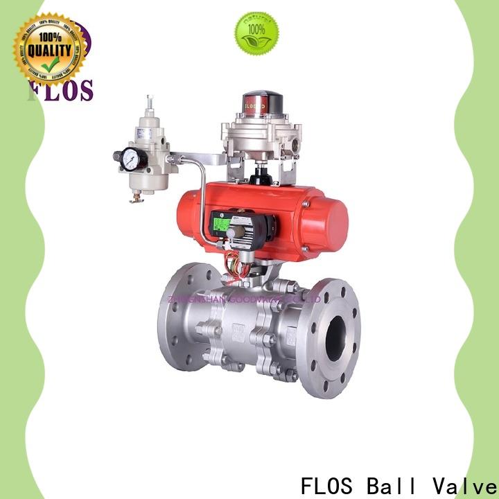 FLOS High-quality 3 piece stainless ball valve company for opening piping flow