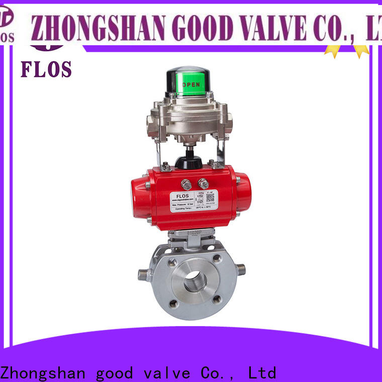 FLOS stainless 1 piece ball valve company for directing flow