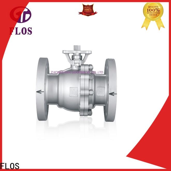 FLOS pneumaticworm 2-piece ball valve Supply for opening piping flow