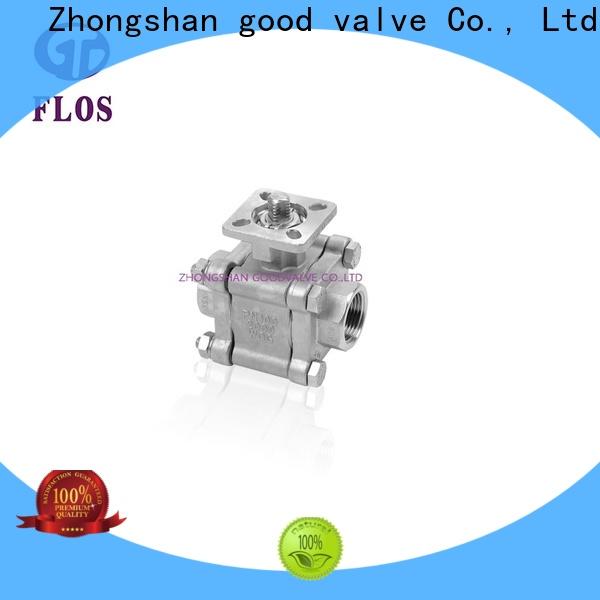FLOS Top 3-piece ball valve Suppliers for opening piping flow