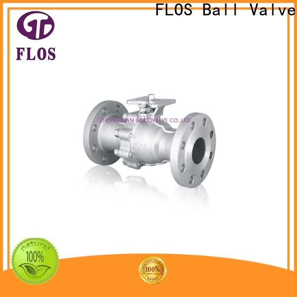 FLOS pneumatic ball valves company for opening piping flow
