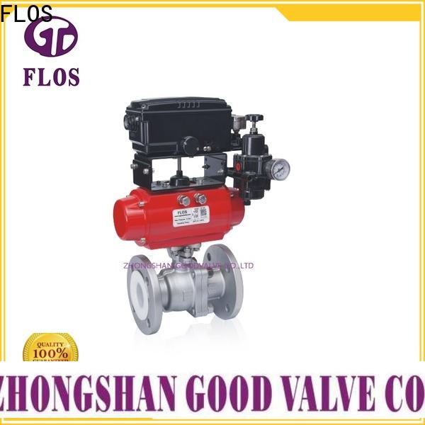 FLOS Latest 2 piece stainless steel ball valve company for closing piping flow