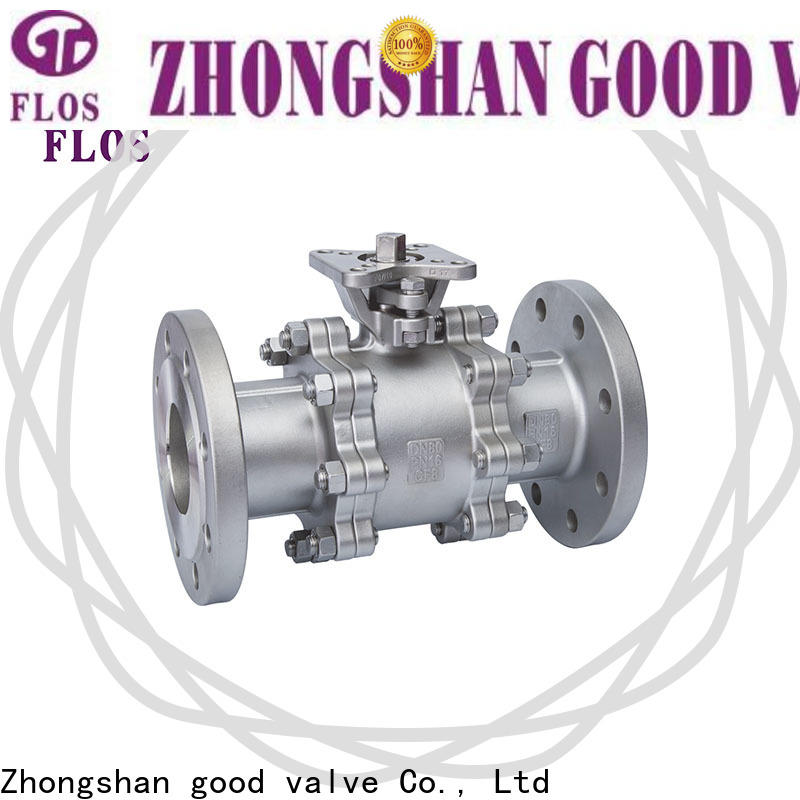FLOS ball 3 piece stainless ball valve for business for opening piping flow