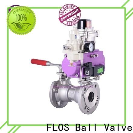 FLOS New 1 piece ball valve Supply for opening piping flow