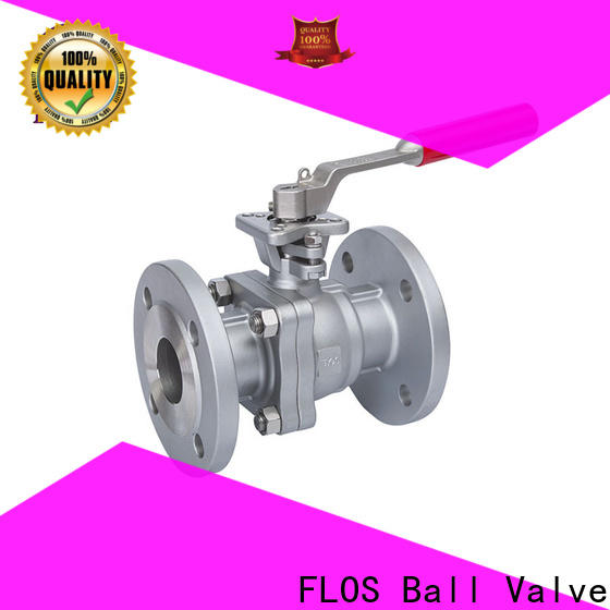 FLOS positionerflanged ball valves Suppliers for closing piping flow