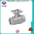 Best 2 piece stainless steel ball valve switchflanged manufacturers for opening piping flow
