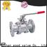 FLOS pneumaticworm 3 piece stainless steel ball valve company for closing piping flow