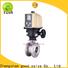 FLOS threaded single piece ball valve company for opening piping flow