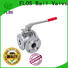 FLOS steel 3 way ball valve company for directing flow