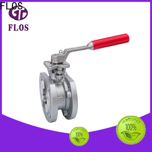 FLOS Top one piece ball valve Suppliers for closing piping flow